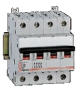 Legrand Дифференциальный автоматический выключатель 4P 50A 30mA (AC)  6 kA (7M)  (8014)