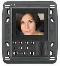 BT Axolute Антрацит Видеодисплей цветной LCD экран 2, 5” hands-free,  2-провод (под суппорт 3+3)  (3493