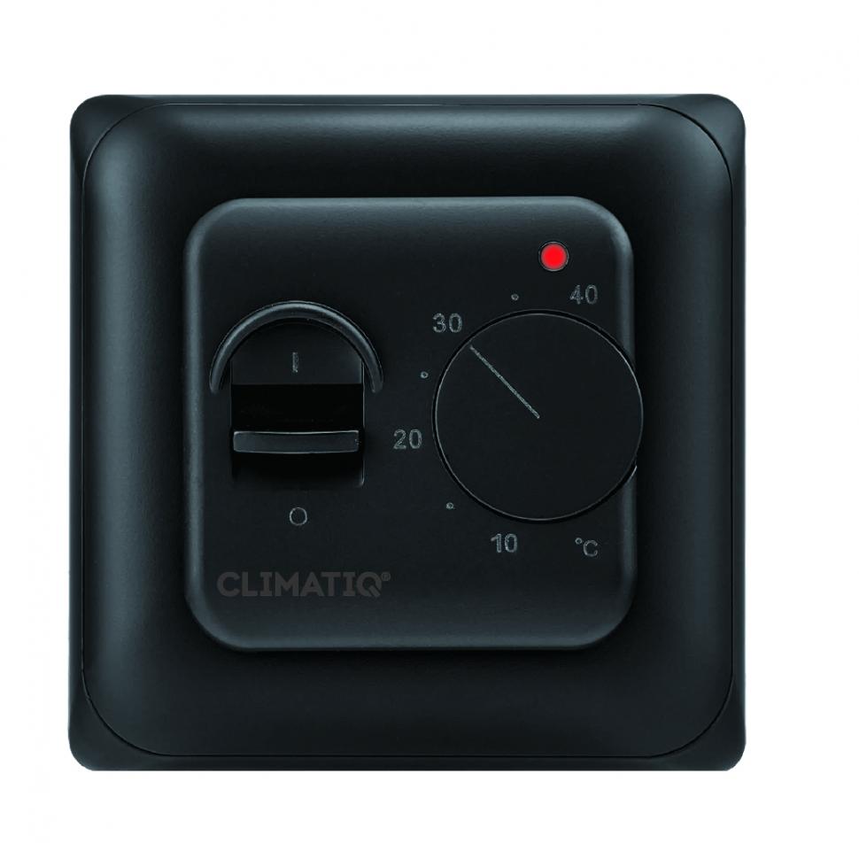 iQ CLIMATIQ BT (чёрный) терморегулятор с механическим управлением