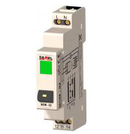 Zamel Выключатель кнопочный с зеленым индикатором 16А IP20 на DIN рейку (MOM-02-20)