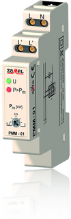 Zamel Ограничитель мощности 16А 0, 2-2кВт IP20 (PMM-01)