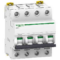 SE Acti 9 iC60L Автоматический выключатель 4P 25A (C)  (A9F94425)