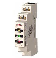 Zamel Сигнализатор световой 3Ф желт-зел-красн IP20 на DIN рейку (LKM-01-40)