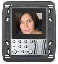 BT Axolute Алюминий Видеодисплей цветной LCD экран 2, 5” hands-free,  2-провод (под суппорт 3+3)  (3493