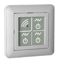 Пульт сенсорный PU311-1 (белый) (3 канала управления)