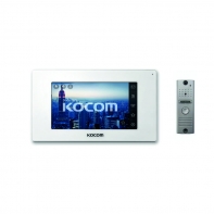 Комплект видеодомофона KOCOM KCV-544SD+KC-MC20(W)